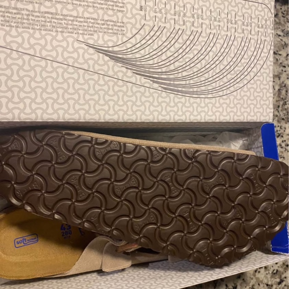 Arizona Soft Footbed Taupe Suede - Picture 3 of 3